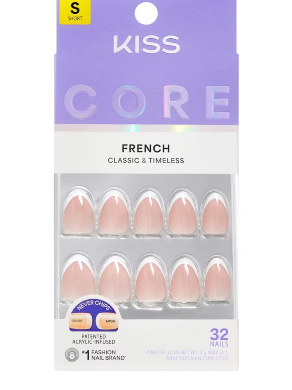 Kiss Core French Nails